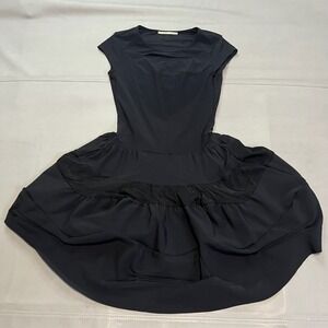 Marither Francois Girbaud Avant Garde Midi Dress-4-Goth Emo Grunge Whimsical4408